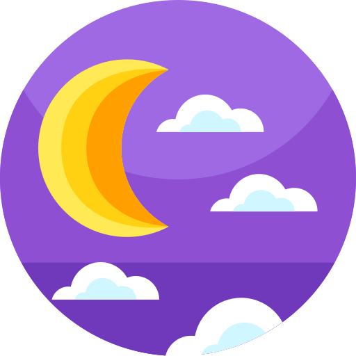 Crescent moon